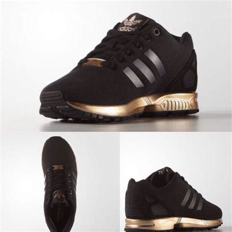 schwarze adidas schuhe mit goldener sohle|Goldene Schuhe .